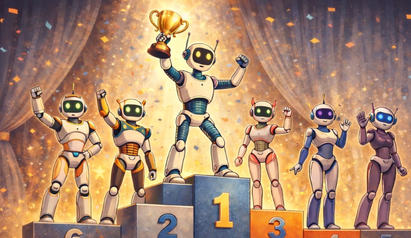 Roboty na podium Lekcja o Funduszach Europejskich